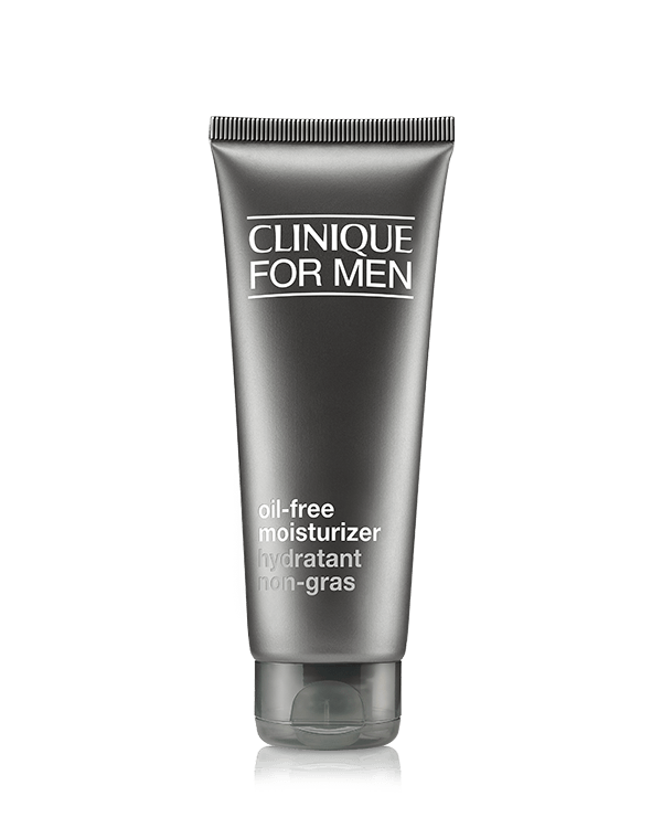 Clinique for Men Oil-Free Moisturizer, Formula usoara fara ulei fortifica bariera de hidratare a pielii.