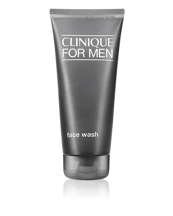 Clinique For Men™ Face Wash, Produs de curatare delicat dar eficient pentru ten normal sau uscat.